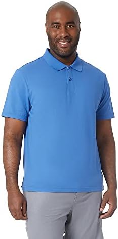 Ultraclub 8210 Mens Cool & Dry Mesh Pique Polo - Columbia Blue