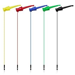 Goupchn Mini Grabber Test Hooks to Breadboard Male