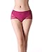 (4 Pairs) Sexy Lace Panties Women's Floral Silky No Visible Line Underwear Briefs