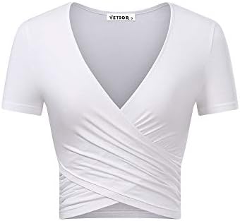 womens deep v neck tops