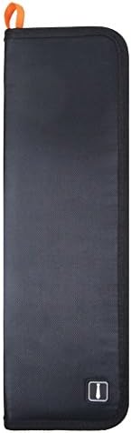 Portable Waterproof Travel Tie Case with layers for Tie Clasp, Cufflinks Black