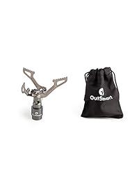 Titanio & Estufa de gas portátil para Camping por