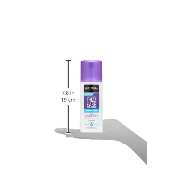 John Frieda Frizz Ease Dream Curls Air-Dry Waves Styling Foam – 5 Oz, Curl Enhancing