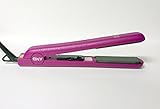 Brilliance New York - 1.25-Inch Diamond Flat Iron, Pure Ceramic with Diamond Technology for Even Heat Distribution, Purple