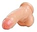Lynx 9 Inch Dildo with Suction Cup - Light
