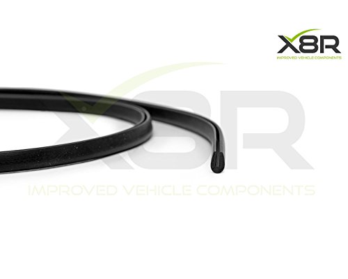 Small Black Rubber U Channel Edging Edge Protect Protection Trim Seal Flexible Part: X8R0111