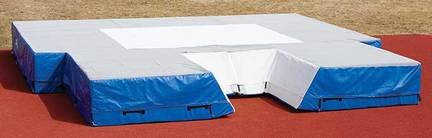 Essentials Track and Field Pole Vault Pit (19'9"x20'2"x26")
