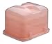 Cupcake Courier 36-Cupcake Plastic Storage Container, Petal Pink