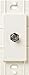 Lutron Satin Colors Coaxial Cable Jack - Biscuit