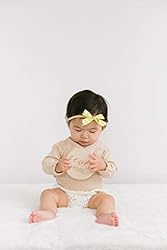Pearhead Wooden Monthly Milestone Photo Cards, Baby