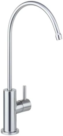 MisenoMWD007 1.8 GPM Cold Water Dispenser Faucet with T304 Stainless Steel Construction - Brushed Stainless