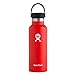 Hydro Flask 18 oz Double Wall Vacuum Insulated Stainless Steel Leak Proof Sports Water Bottle, Standard Mouth with BPA Free Flex Cap, Lava