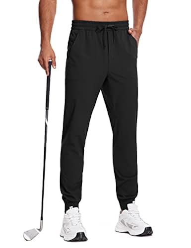 CRZ YOGA Men's Stretch Golf Joggers Pants 30