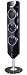 Ozeri 3x Tower Fan (44") with Passive Noise Reduction Technology, Black with Chrome Accent primary