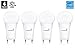 Hyperikon LED GU24 base, A19 Shape, 12W (60-Watt Equivalent), ENERGY STAR, Dimmable, 4000K (Daylight Glow), 800 Lumens, 340°, UL-Listed - (Pack of 4)