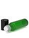 Nylea 8 Pack - Essential Oil Roller Bottles [PLASTIC ROLLER] 10ml Refillable Glass Color Roll On for Fragrance Essential Oil - Metal Chrome Roller Ball - 10 ml 1/3 oz (Green)