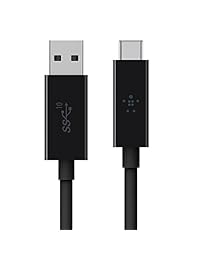 Belkin 3.1 USB-C a USB-A Cable, 3 pies (E9M016bt1M-BLK)