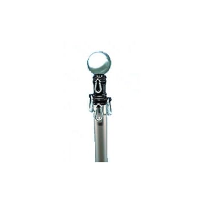 Flagpole To Go LD-28 28 ft.. Fiberglass Flagpole - Silver