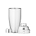 Barmix Martini Cocktail Shaker 24 Ounces, Stainless Steel, Jigger Included