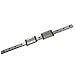 Iverntech MGN12H 400mm Linear Rail Guide with 2 Stainless Steel Carriage Blocks for Ender 3, Corexy, Tronxy, Delta Kossel 3D Printers Upgrades and CNC Machine