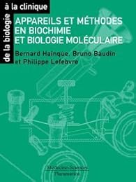 Appareils et méthodes en biochimie et biologie moléculaire