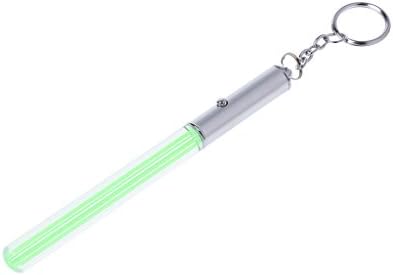 HMHUI Durable Glow Pen Flash Torch Magic Wand Stick Lightsaber LED Light Keychain New