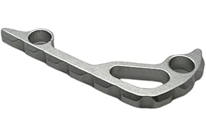 August Engineering Aluminum Gear Backspacer for Benchmade Bugout 535 Pocket Knife - Back Spacer Only