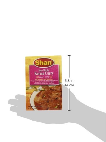 image for Shan Korma Recipe and Seasoning Mix 1.76 oz (50g) - Spice Powder for T