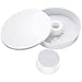 Airsnigi Bee Feeder Round Hive Top Beekeeper Entrance Feeder Honeybee Hive Feeder Beekeeper Tool Bee Drinking Beekeeping Equipment - 2 Pack