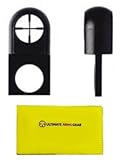 KNS M1 Garand DUPLEX Crosshair Front Sight Post, Black + Ultimate Arms Gear Care and Reel Silicone Cleaning Cloth