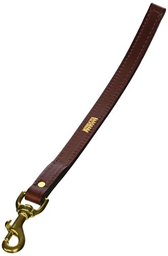 Mendota Products Leather Steady Tab Lead, 3/4-Inch by 12-Inch