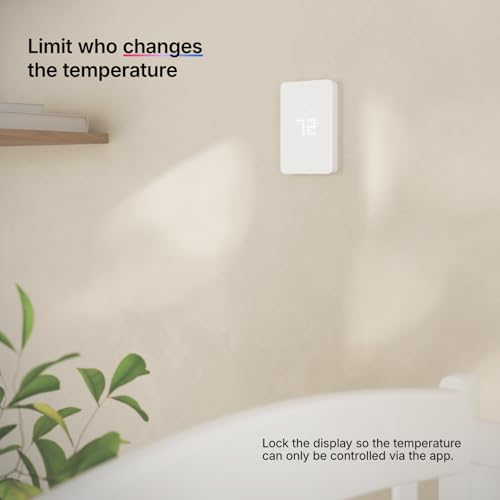 Mysa Smart Thermostat V2 for Electric Baseboard Heaters | Save Up to 26% on Heating Costs | Humidity Sensor | Premium Touchscreen | WiFi Programmable | Scheduling | HomeKit, Alexa, Google | 120V-240V