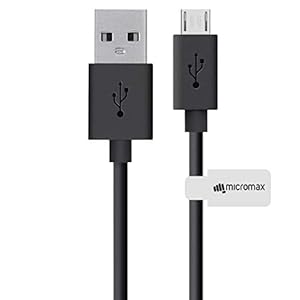 Micromax Data Cable – 3.2 Feet (1 Meter) – Black