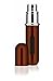 Travalo Classic HD Perfume Atomizer - Leak-Proof and TSA Approved for Air Travel - Reusable, Airtight, Easy-Fill Mini Pump Sprayer - Lightweight, Elegant Design w/Volume Window - Brown 0.17oz