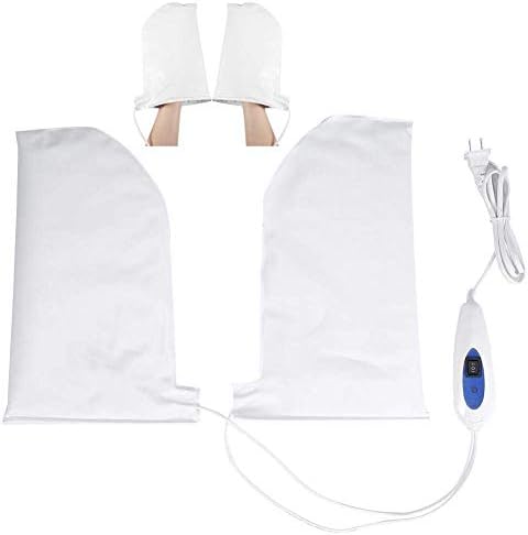 Wax Pedicure and Manicure Machine for Feet and Hands, with Heated Electrical Booties and Gloves for Continuous Hydrating Heat Therapy,Professional Spa Treatment Heated Booties (Gloves)