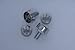 Maserati Laser Engraved Screw with Cap Cover for License Plate Frame