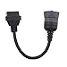 Dolity Truck 9 Pin to 16 Pin OBD2 Interface Scanner Code Reader Diagnostic Adapter Cable