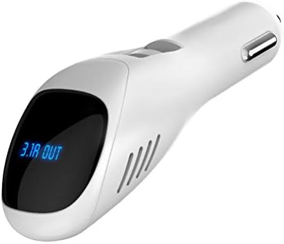 Best Car Air Purifier Ionizer Negative Ions Car Air Freshener Dust Smoke PM2.5 Eliminator With Dual USB Charger - Ideal For Automobile Or RV And Car Gift