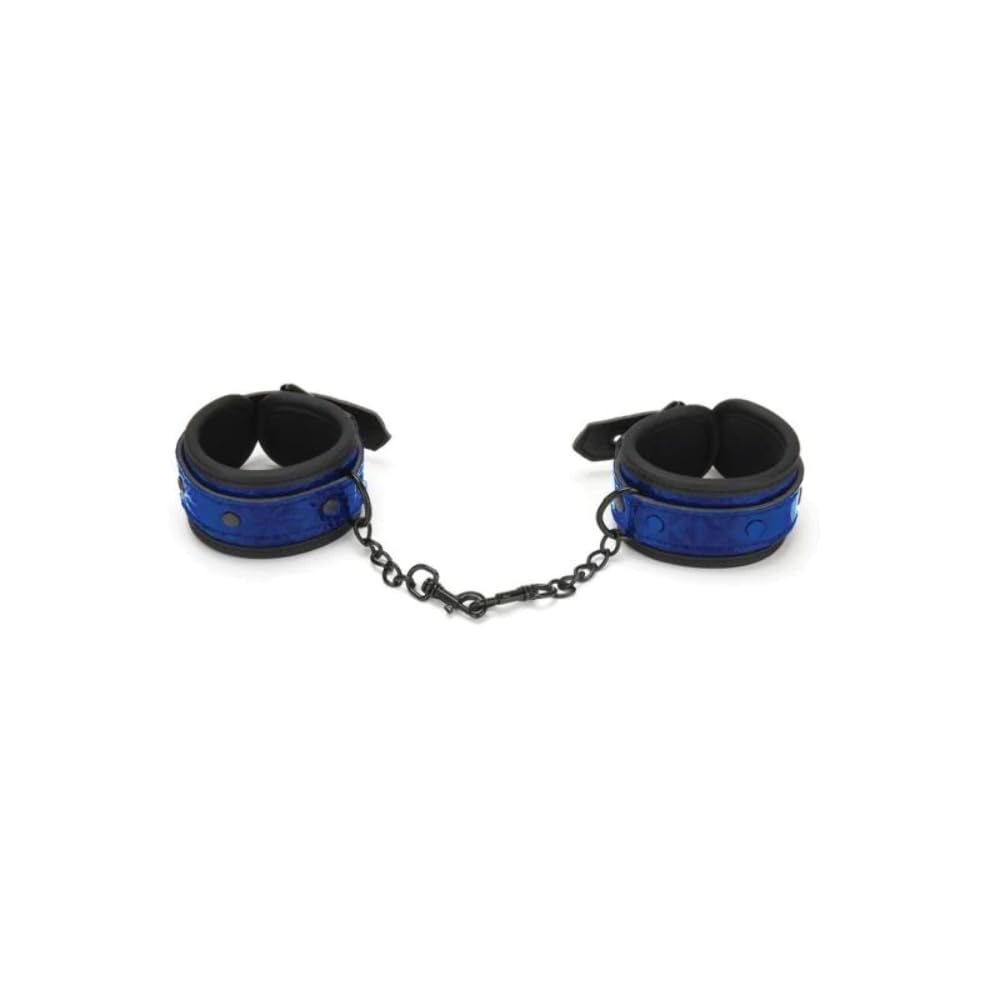 Whip Smart Diamond Hand Cuff Blue