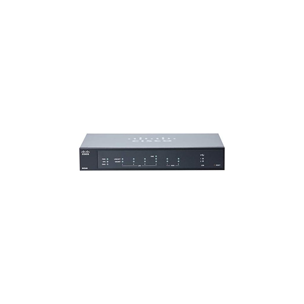 Cisco RV340 K9 NA Dual WAN Gigabit Router Broadbandcoach