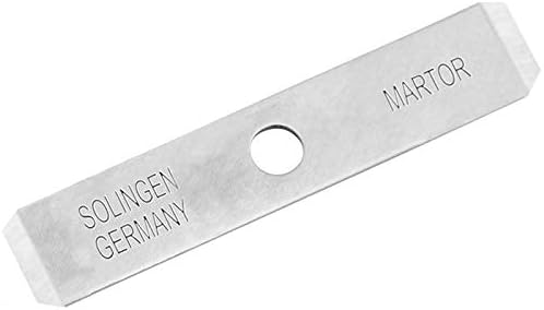 Martor 40.60 Small Special Purpose Blade No.40 10 in Transparent Pack, Silver