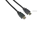 Visipax HDMI Cable 3 ft - High Speed Gold Plated Male to Male HDMI Cable with Ethernet - Support 4K, 3D, 1080p HD for TV, Xbox, Playstation, PC and Other Devices