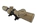 Monstrum Tactical 3-12x42 AO Rifle Scope with Illuminated Mil-Dot Reticle and Offset Reversible Scope Rings (Flat Dark Earth/Offset Rings)