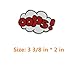13pcs/lot Cloth Patches Garment Applique DIY Decoration Accessories Iron On Embroidered Patch Set- Pink Cool Boom Pencil Opps Arrow Bulb Diamond Guard Patch