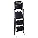 MD Group Step Stool, New HD 3 Step Ladder Platform Folding Stool 330 LBS Capacity Space Saving w/Traythumb 1