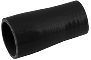 PEGASUS AUTO RACING SUPPLIES Pegasus SR45.38-BLACK, Black Silicone Hose, 1 3/4 x 1 1/2 inch ID Straight Reducer (no logo)