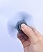 Fidget Spinner Toy Stress Reducer Portable Tri-Spinner Inner Peace Finger Toy Screw Axis Drop Test, Mute Bearing (Navy blue NEW Generation)