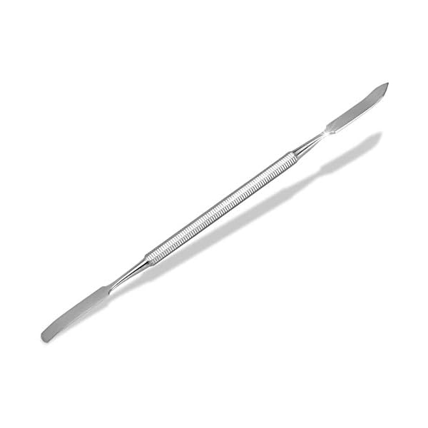 Gebogener Profi Gelspatel Doppel-Spatel, Salbenspatel, Doppelinstrument