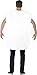 Smiffys mens Egg Adult Sized Costumes, White, One Size US