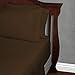 Cosy House Collection Everyday 1500 Series Bed Sheet Set - Ultra Soft & Cool Hotel Bedding - Deep Pocket - Wrinkle, Stain and Fade Resistant - 4 Piece Set (Queen, Chocolate)